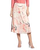 Basler Floral-print Skirt