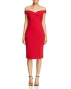 Js Collections Off-the-shoulder Ruched Dress