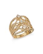 Bloomingdale's Diamond Statement Ring In 14k Yellow Gold, 1.0 Ct. T.w. - 100% Exclusive
