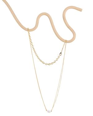 Cult Gaia Pemma Cultured Freshwater Pearl Belly Chain