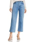 J Brand Joan Crop Wide-leg Jeans In Andromeda