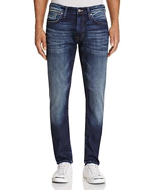 Mavi Jake Slim Fit Jeans In Dark Shaded Williamsburg