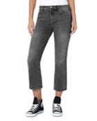 Liverpool Los Angeles Hannah Cropped Flare Jeans In Southport