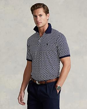Polo Ralph Lauren Cotton Geo Print Classic Fit Polo Shirt