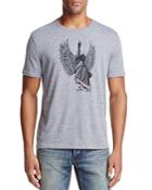 John Varvatos Star Usa Liberty Wings Graphic Crewneck Short Sleeve Tee