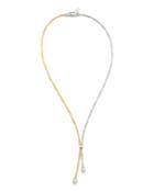 Alor Diamond Grey & Yellow Cable Necklace, 17