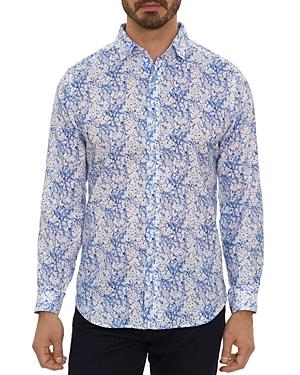 Robert Graham Newsted Printed Regular Fit Button-down Shirt