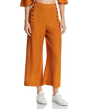 The East Order Textured Cropped Sailor Pants