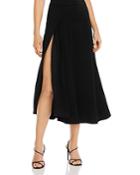 Cushnie High-waisted A-line Midi Skirt