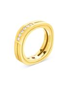 Roberto Coin 18k Yellow Gold Portofino Ring With Diamonds