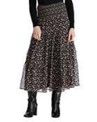 Lauren Ralph Lauren Tiered Floral-print Peasant Skirt