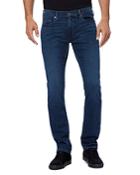 Paige Federal Straight Slim Jeans In Parnell