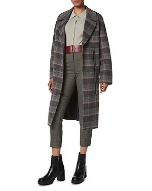 Andrew Marc New York Casma Oversized Plaid Coat
