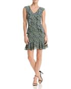 Michael Michael Kors Floral-print Ruffle Dress