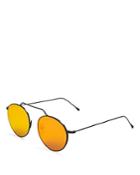 Illesteva Mirrored Wynwood Sunglasses, 51mm