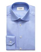 Eton Textured-weave Regular Fit Dress Shirt
