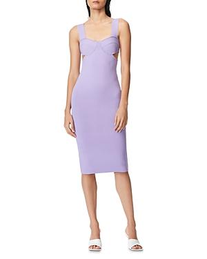 Herve Leger Ottoman Bustier Pencil Dress