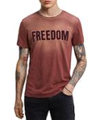 John Varvatos Star Usa Freedom Cotton Graphic Tee