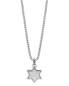John Hardy Sterling Silver Classic Chain Star Of David Hammered Pendant Necklace, 22