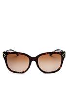 Tory Burch Polarized Square Sunglasses, 54mm