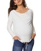 Ingrid & Isabel Maternity Drapey Long Sleeve Tee