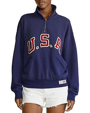 Polo Ralph Lauren Team Usa Quarter Zip Sweatshirt