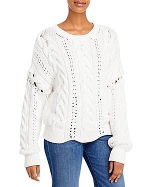 Iro Vidala Cable Knit Loose Stitch Sweater
