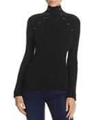 525 America Bead-embellished Ribbed-knit Sweater