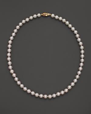 Tara Pearls Akoya 6.5mm Cultured Pearl Strand Necklace, 16
