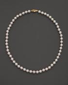 Tara Pearls Akoya 6.5mm Cultured Pearl Strand Necklace, 16
