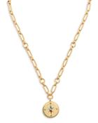 Kate Spade New York Compass Rose Pendant Necklace, 17