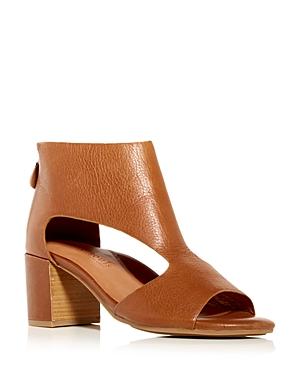 Gentle Souls By Kenneth Cole Women's Charlene Block Heel Bootie Sandals