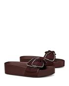 Tory Burch Women's Crystal Embellished Bow Slide Sandals