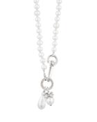 Carolee Cultured Freshwater Pearl & Simulated Pearl Charm Pendant Necklace, 18