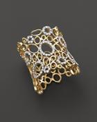 Diamond Circles Statement Ring In 14k Yellow Gold, .55 Ct. T.w. - 100% Exclusive