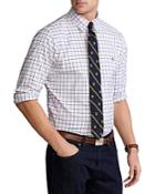 Polo Ralph Lauren Classic Fit Grid Pattern Oxford Shirt