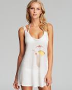 Wildfox Caught In The Rain Indiana Swim Cover Up Tank