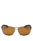 Prada Men's Polarized Brow Bar Aviator Sunglasses, 65mm