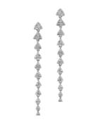 Bloomingdale's Diamond Long Linear Drop Earrings In 14k White Gold, 0.62 Ct. T.w. - 100% Exclusive
