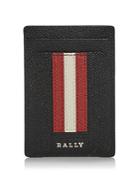 Bally Taedy Leather Money Clip Card Case
