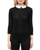 Ted Baker Scalloped-collar Sweater