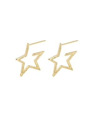 Gorjana Small Star Hoop Earrings