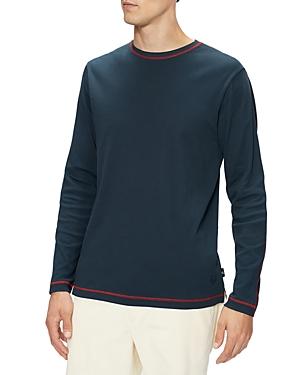 Ted Baker Long Sleeve Contrast Stitch Tee