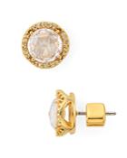 Kate Spade New York That Sparkle Pave Large Round Stud Earrings