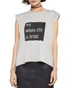 Bcbgeneration Graphic Muscle Tee