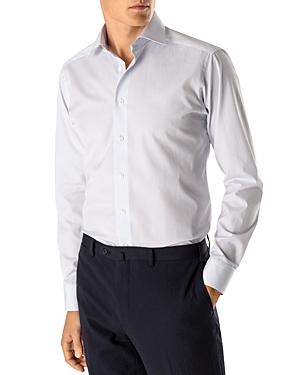 Eton Micro Print Slim Fit Dress Shirt