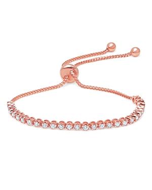 Graziela Gems 18k Rose Gold Diamond Bolo Bracelet