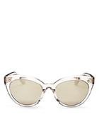 Oliver Peoples Women's Roella Mirrored Cat Eye Sunglasses, 55mm