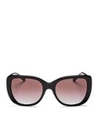 Tory Burch Polarized Square Sunglasses, 52mm