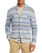 Faherty B. Yellowtail Slim Fit Cardigan Sweater